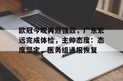 乐竟网址 -包含欧冠今晚再迎强敌，广东宏远完成体检，主帅态度：态度坚定，医务组通报恢复的词条